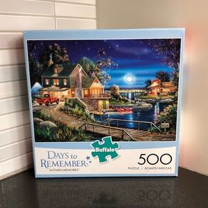 Buffalo Days to Remember Autumn Memories 500 Piece Puzzle